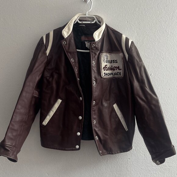 Vintage  Leather Jacket - Picture 1 of 6